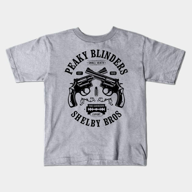 Shelby Bros Kids T-Shirt by NotoriousMedia